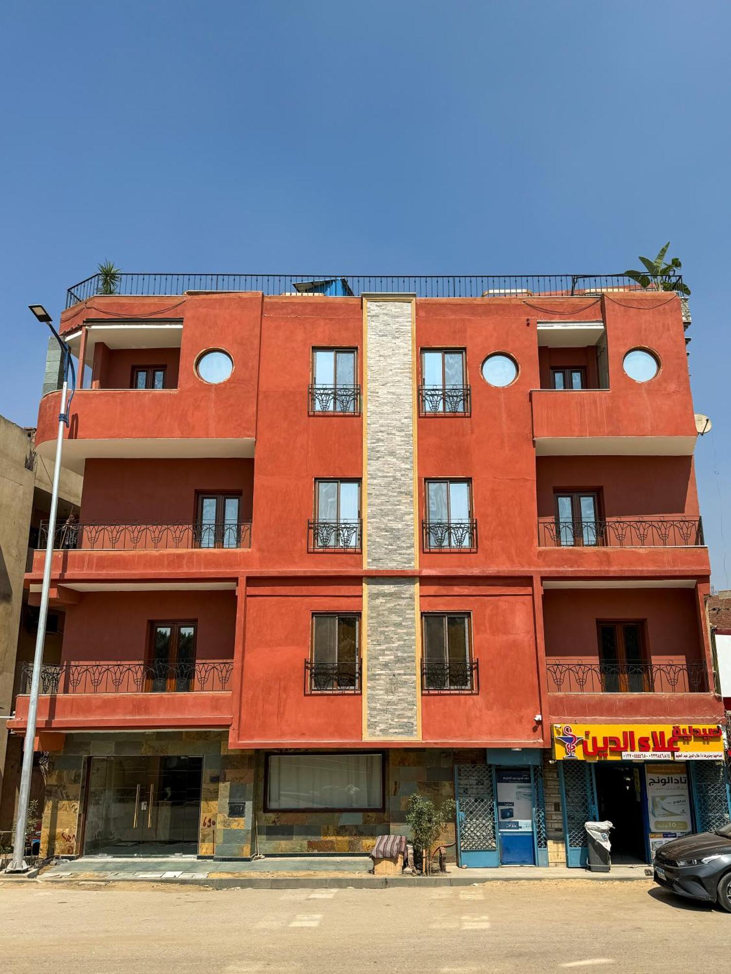 Almas Pyramids Hotel Kafret el-Gabal Exterior photo