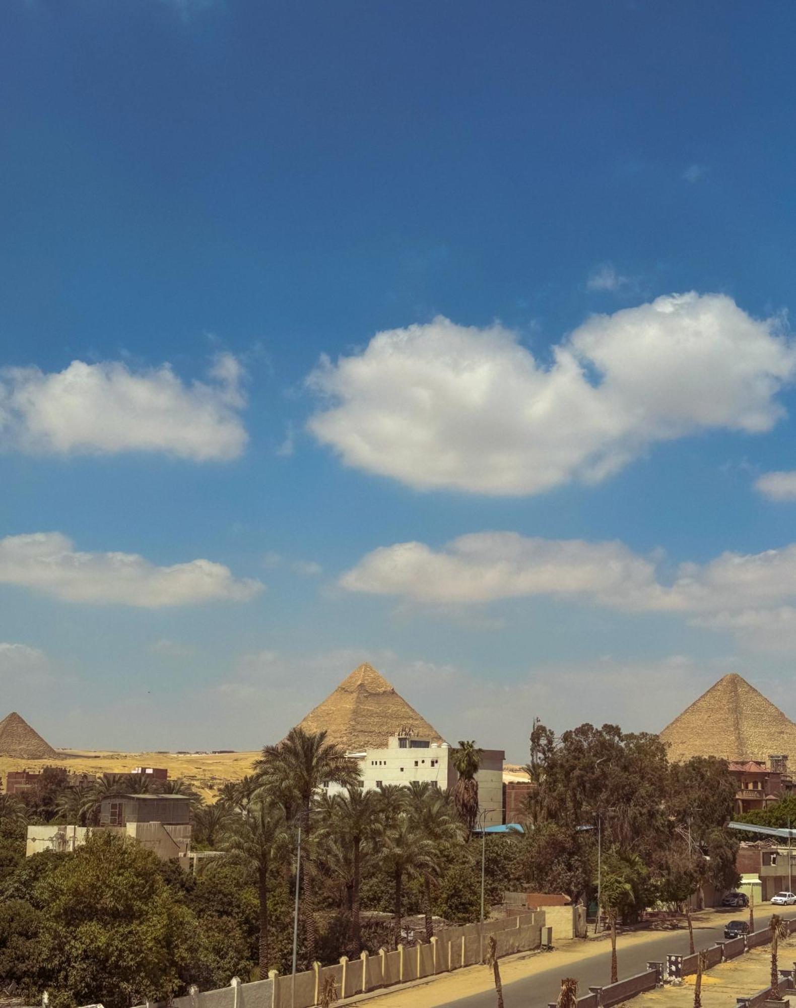 Almas Pyramids Hotel Kafret el-Gabal Exterior photo
