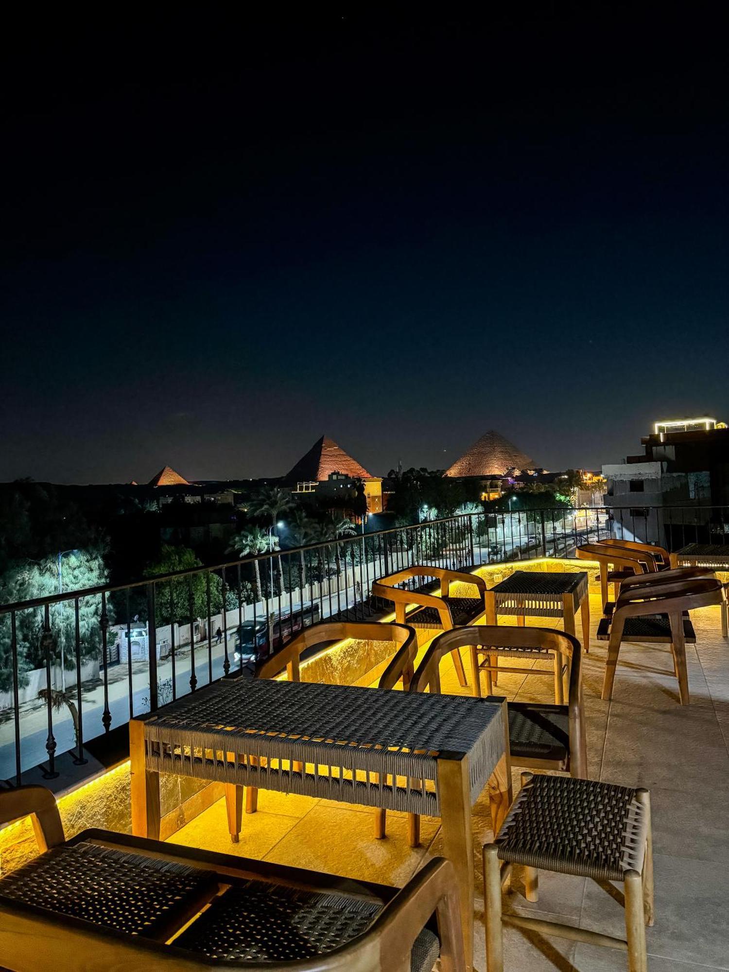 Almas Pyramids Hotel Kafret el-Gabal Exterior photo