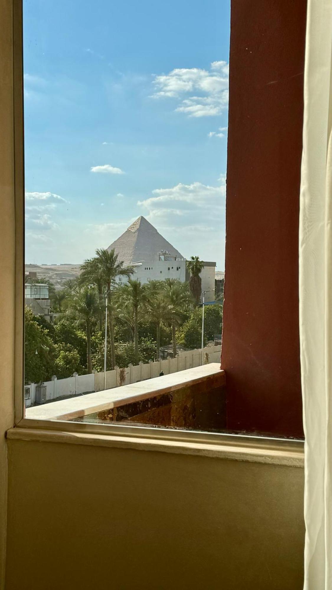 Almas Pyramids Hotel Kafret el-Gabal Exterior photo