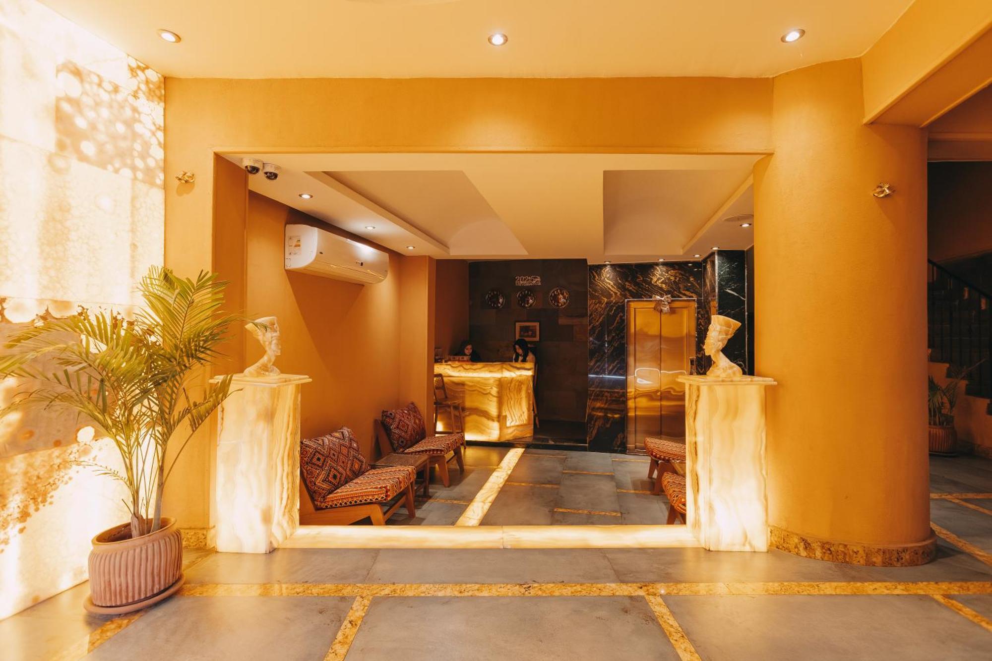 Almas Pyramids Hotel Kafret el-Gabal Exterior photo